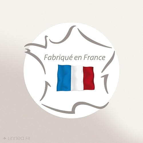 Linnea Housse de Couette uni 280x240 cm 100% Coton Alto Manhattan - Nail Gallerys