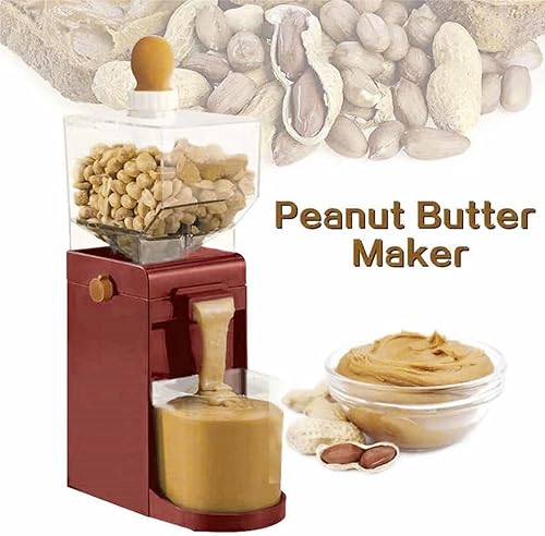 Petite Machine à Beurre de Cacahuète, Machine de Traitement du Beurre de Cacahuète, Machine à Beurre de Cacahuète, Broyeur électrique de Grains, Machine à (Prise UE 220V) - Nail Gallerys