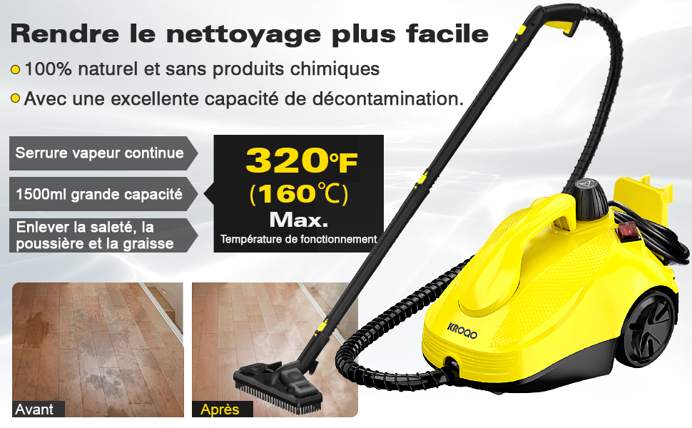 nettoyeur vapeur，nettoyeur vapeur sol，nettoyeur vapeur pour canapé