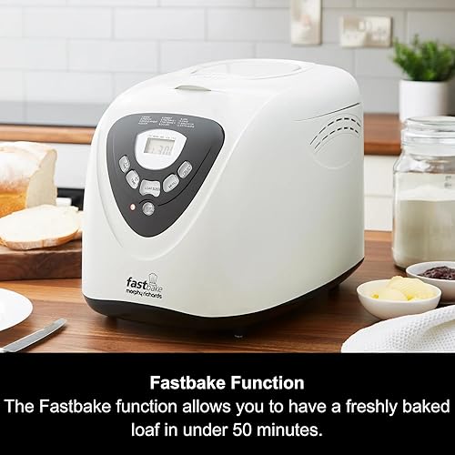 Morphy Richards 48281 Machine à pain Fastbake 2 tailles de pain, sans gluten, Cool Touch, 600 W - Nail Gallerys