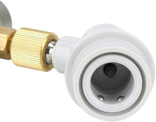 Akozon Keg Mini, Homebrew Beer CO2 Regulator Chargeur Gas Disconnect régulateur de bière avec connecteur en Plastique 0-60PSI soupape surpression Manuelle sécurité 0-60 PSI - Nail Gallerys