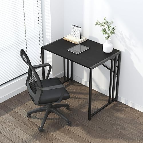 Lutown-Teen Bureau d'ordinateur pliable de 120 cm, pour jeux vidéo, camping, sans assemblage nécessaire, table de bureau à domicile, naturel et blanc - Nail Gallerys
