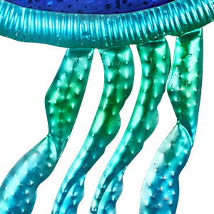 Décoration murale méduse de piscine pour extérieur et intérieur