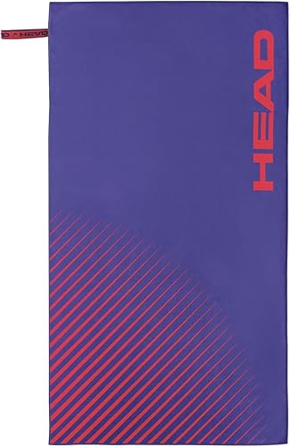 HEAD Active - Serviette de Bain Grande Taille, Serviette de Plage et Douche avec Elastique, Serviette Microfibre Extra Absorbante et Légère, Serviette Sport Séchage Rapide, Serviettes de Bain Voyage - Nail Gallerys