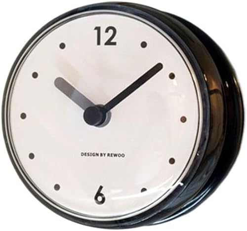 Petite horloge murale imperméable avec ventouse pour salle de bain, cuisine et salle de bain (vert) - Nail Gallerys