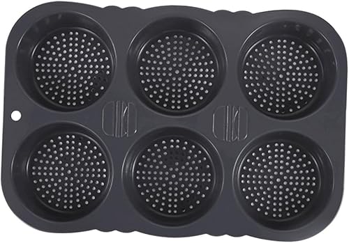 KICHOUSE Moule à Silicone Cavités Moule Antiadhésif Chaleur pour Hamburger et Outil de Boulangerie Polyvalent - Nail Gallerys