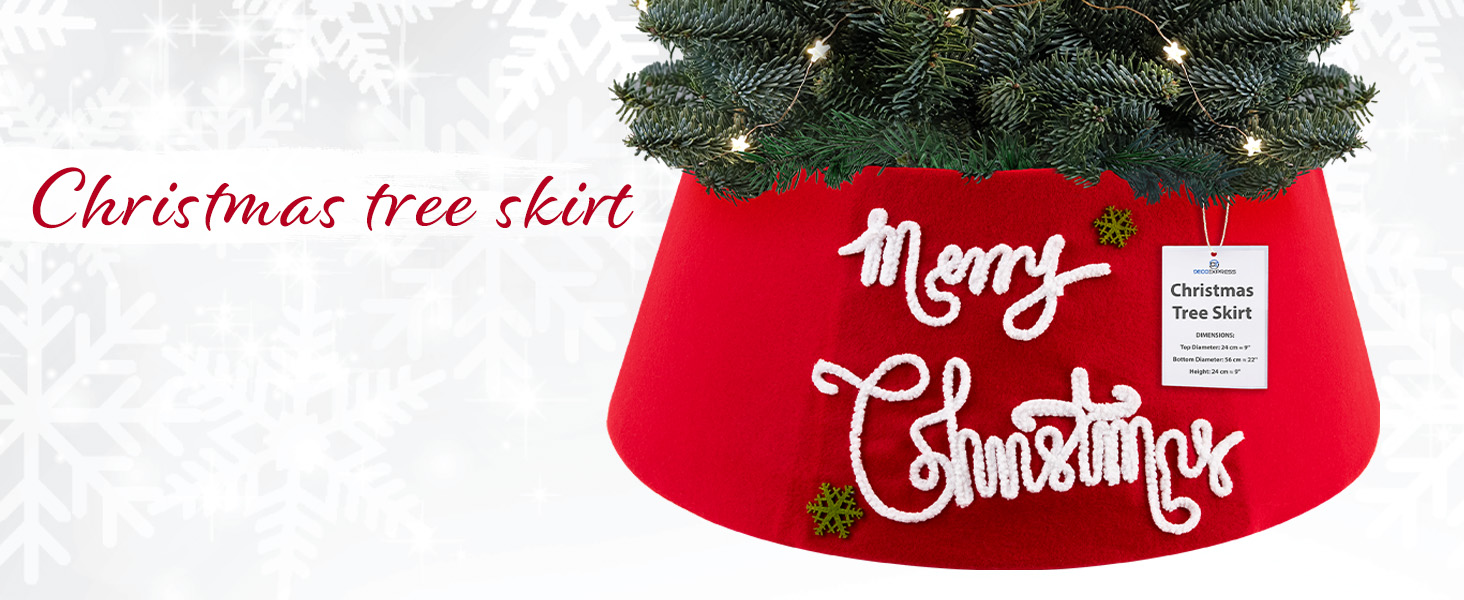 DECO EXPRESS Jupe de Sapin de Noël