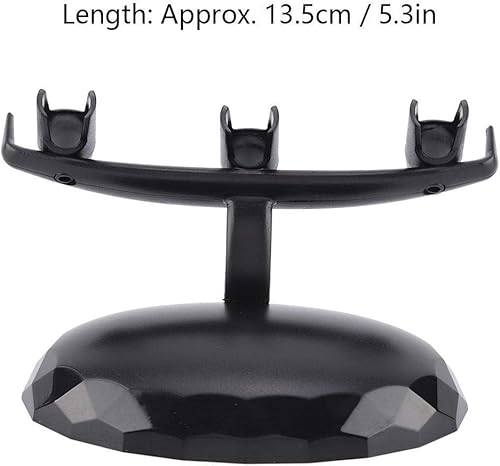 AUNMAS Support d'aérographe Support d'aérographe en Plastique Support de Brosse à air pour Trois Accessoires de stylos d'aérographe (13,5 cm/5,3 Pouces) - Nail Gallerys