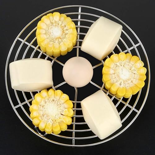 Cabilock Grille de cuisson en acier inoxydable - Support de cuisson à vapeur rond - Pour casseroles, casseroles, grilles de refroidissement, grille à gâteau pour la cuisson, la cuisson et la friture - Nail Gallerys