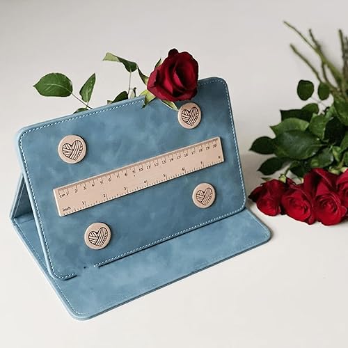 Support de patron de tricot, accessoires de tricot, support magnétique pour tableau de tricot, tableau de tricot portable, support magnétique pour les amateurs de tricot - Nail Gallerys