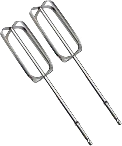 Lot de 2 accessoires pour batteur à main en acier inoxydable - Nail Gallerys