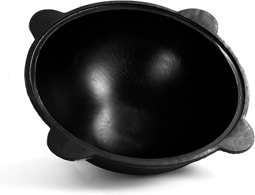 Kazan Chaudron en fonte 10 l, casserole Kazan en fonte, pot en fonte, 10 l, 10 l - Nail Gallerys