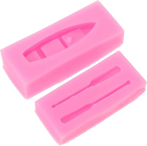 Uonlytech 1 Ensemble moule à palette décoration pour en forme de bateau outil voilier moules approvisionnement en cuisine moule paysage bricolage Gel de silice rose - Nail Gallerys