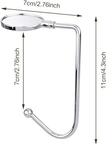 Weforu Lot de 5 crochets en métal pour chaussette de Noël, pour l’arbre de Noël, la cheminée, les sacs à main - Nail Gallerys