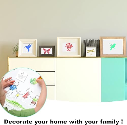 Pochoir Lettre Alphabet Pochoirs Pour Peinture Stencil Chiffre 45 Pcs Dessin Stencils Lettres Pochoirs Scrapbooking Plastique Pochoir Bullet Journal Pour Carnets de Notes Agenda Journal Mur - Nail Gallerys