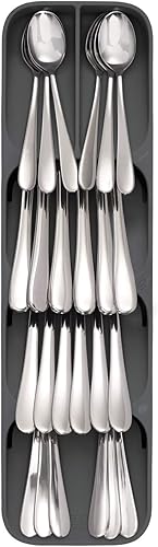 Joseph Joseph Duo 80082 Duo Cleaning & Organisation Couverts Organiseur, Gris - Nail Gallerys