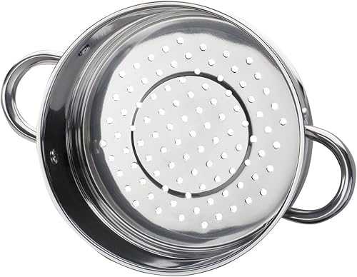 GSW 990097 Montreal Batterie de Cuisine en Acier Inoxydable 10 pièces 24 cm Argenté - Nail Gallerys