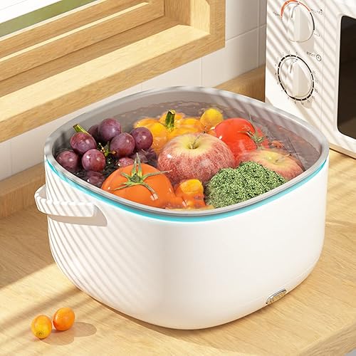 Machine de Nettoyage de Fruits et Légumes, Nettoyeur de Légumes Portable, Appareil de Nettoyage de Fruits à Ultrasons, Gadget de Cuisine pour le Nettoyage en Profondeur des - Nail Gallerys