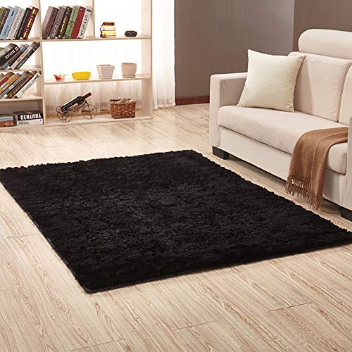 Jyswx Tapis Shaggy à Poils Longs - Doux, Antidérapant et Lavable - Grand Tapis Moderne pour Salon/Chambre à Coucher, Imitation Fourrure, Couleur : Tie-Dye Café, Taille : 30 x 50 cm - Nail Gallerys