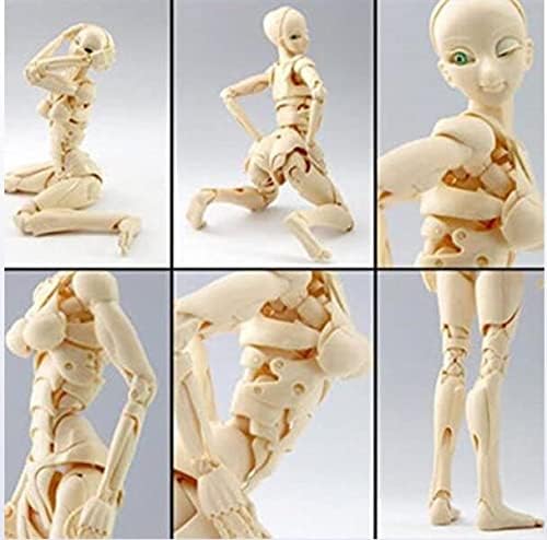 UIGJIOG 1/6 Action Figure Mannequin Sketching Figure Dessin Modèle Aide Humaine Figure Humaine Figurine Jointe Mannequin Poupée Modèle Artiste Manikin - Nail Gallerys
