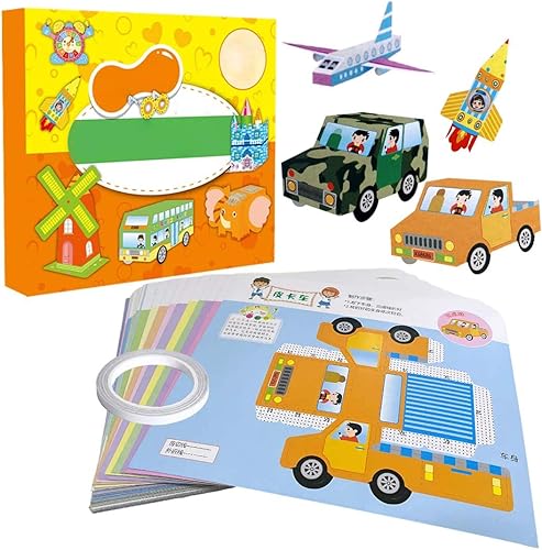 NHQZ 48 Feuilles Papier Origami Coloré pour Enfants,20x18CM Double Face,Coloré Origami avec Variés Motifs,Kit Art Artisanat pour Enfants Cadeau pour Filles Garçons - Nail Gallerys