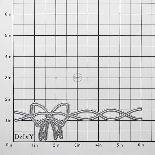 DzIxY Matrices de découpe en métal avec motif dentelle pour timbres transparents et matrices de découpe en métal pour la fabrication de cartes, le scrapbooking, les fournitures de papier, les joints - Nail Gallerys