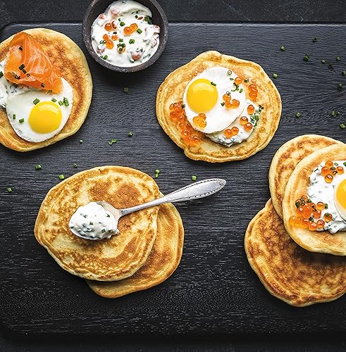 Tefal B57000 Simple Cook Mini poêle blini 12 cm | Revêtement antiadhésif | Nettoyage sans effort | Cuisson sûre | Poignée rivetée | Signal thermique | Noir (pas pour induction) - Nail Gallerys