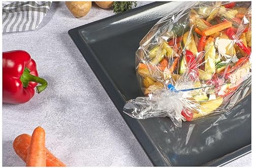 Albal - Sacs Cuisson au four adaptables 3m - Se découpe à la longueur souhaitée - Sans matières grasses - Nail Gallerys