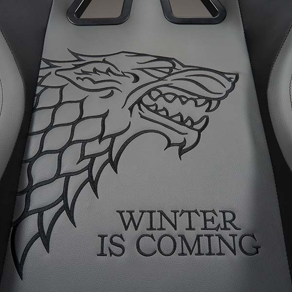 Subsonic – Chaise gaming ou chaise de bureau Game of Thrones, fauteuil gamer, dossier ergonomique - Noir - Nail Gallerys