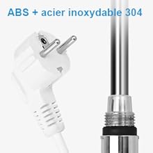 Heilmetz Élément Chauffant pour Radiateur de Salle de Bain