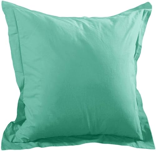 STOF - T14820016 Alicia Taie avec Volant Coton Ficelle 65 x 65 cm - Nail Gallerys