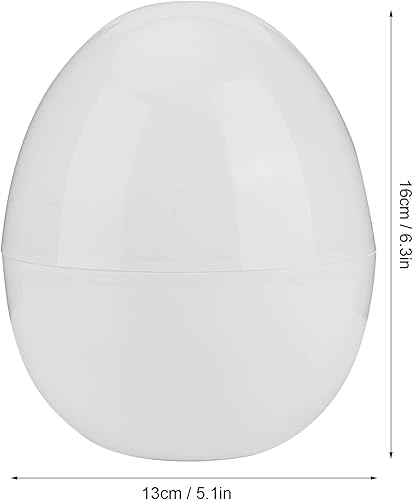 Cuiseur à Oeufs Micro-ondes, 4 Capacités, Fabricant D'oeufs Cuits Durs Blancs pour Micro-ondes, Dureté et Cuiseur à Oeufs Mous de Moins de 9 Minutes - Nail Gallerys