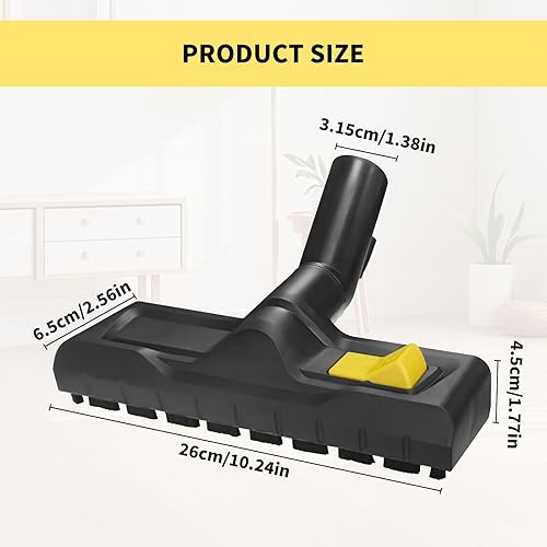 Brosse de sol pour Kärcher WD3, WD4, WD5, WD6, buse d'aspiration à sec de rechange - Nail Gallerys