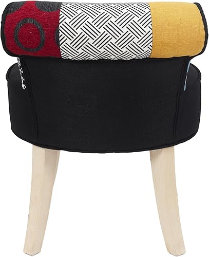 Tabouret Eleonor Patchwork Home Deco Factory - Nail Gallerys