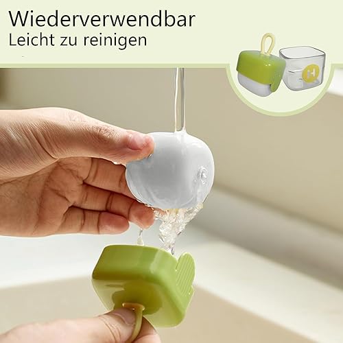 FLEXNOVA Lot de 2 rouleaux anti-peluches réutilisables, portables et lavables, pour poils d'animaux de compagnie, vêtements - Nail Gallerys