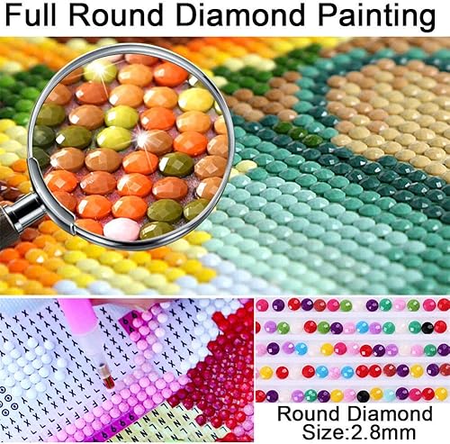 Diamond Painting,5d Peinture Diamant Lapin oiseau,Broderie Diamant Kit Complet,Tableau en Perles Diamant, Adultes Strass Canevas Point de Croix Arts Craft, pour la deco de Salon Chambre-30x40cm - Nail Gallerys