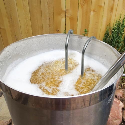 KLARSTEIN Serpentin Refroidisseur de moût par Immersion - 10 Boucles Ø25,5cm, en 30 Minutes de 100 °C à la température ambiante, 100% INOX, Simple à Nettoyer, Peut être branché à Un Circuit d'eau - Nail Gallerys