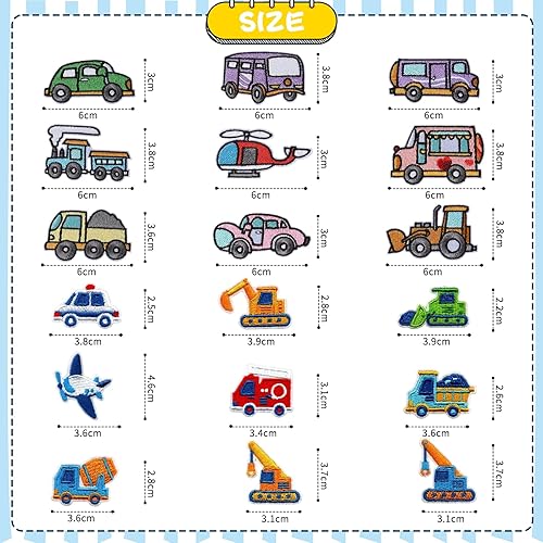 Patchs thermocollants pour enfants, 28 patchs thermocollants pour enfants avec de jolis motifs, patchs thermocollants pour textiles, patchs thermocollants - Nail Gallerys