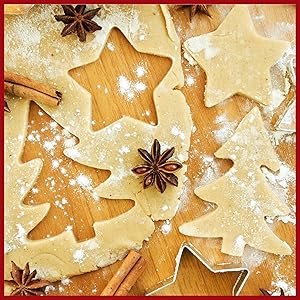 Emporte-pièce antiadhésif en bois de boulangerie en bois ondulé