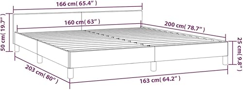 Coavain Lit capitonné - Tiroir de lit moderne - Pour adultes et adolescents - Avec tête de lit - Gris foncé - 120 x 200 cm - Lit simple - Nail Gallerys