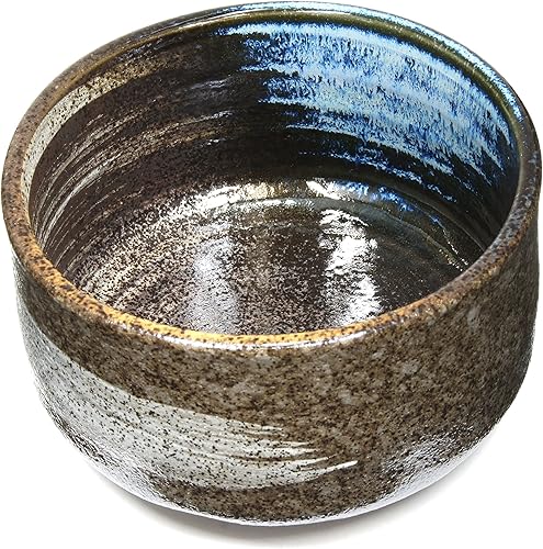 Mino Ware Japanese Handcrafted Matcha Tea Bowl Brown, Matcha Tea Cup Ceremony, Authentic Pottery, Hagoromo Chawan - Nail Gallerys