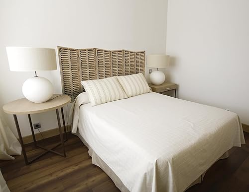 Sticker Tête de Lit Vintage en Bois Vieilli, 60 cm X 160 cm, Trompe l'oeil Décoratif pour Chambre à Coucher Marron - Nail Gallerys