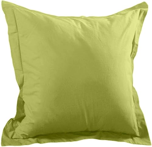 STOF - T14820016 Alicia Taie avec Volant Coton Ficelle 65 x 65 cm - Nail Gallerys