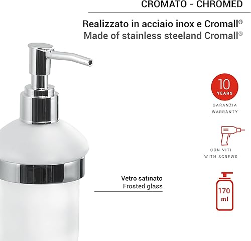 Gedy Distributeur de Savon Tonale Or Mat - Nail Gallerys