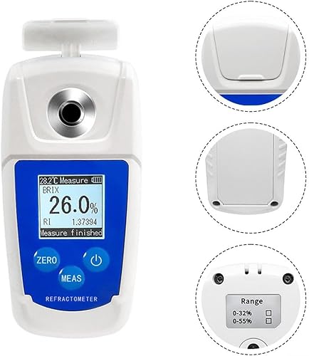 Réfractomètre numérique résistant à l'eau pour évaluer rapidement la concentration en sucre de divers produits alimentaires, des confitures aux boissons sucrées efficacement - Nail Gallerys