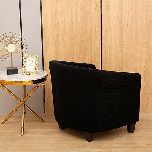 Highdi Housse de Fauteuil Extensible Jacquard Chesterfield 1 Pièce Couleur Unie Couverture de Fauteuil, Housse de Canapé avec Accoudoirs Antidérapant Protecteur de Tub Chair (Vert Clair) - Nail Gallerys