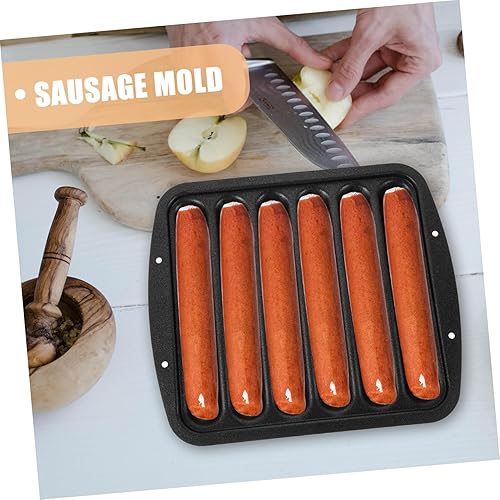 Ciieeo Moule À Saucisses En Acier Inoxydable Outil De Cuisson Antiadhésif Pour Plusieurs Hot-dogs Conception À Démoulage Facile - Nail Gallerys