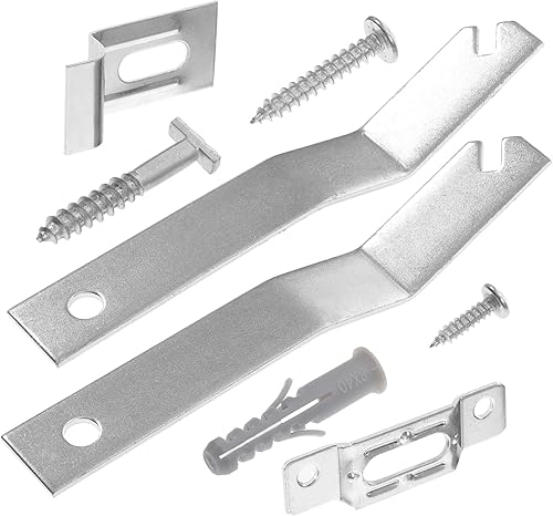 NUOBESTY 2 Ensembles Ensemble De Crochets Antivol Pendaison Kit De Suspension De Tableaux Crochets De Cadre Image De Crochets Suspendus Crochets Pour Accrocher Des Photos Le Fer - Nail Gallerys