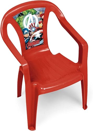 Marvel Chaise Avengers pour Enfants Rouge - Nail Gallerys