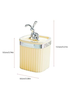 Porte Coton Tige en Plastique